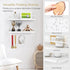 Set 2, Forbena Bathroom Shelves for Wall of White Nursery Floating Book Shelves for Kids Room, Small Wall Mount