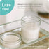 4oz (12-Pack) Mason Bottle Breast Milk Storage Jars Reusable Glass Baby Food Containers with Lid for Baby Formula