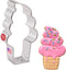 Soft Serve Ice Cream Cone Cookie Cutter - 4" Made in USA by Ann Clark