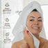 GILDEN TREE Waffle Hand Towels for Bathroom, Quick Dry, Super Absorbent, 100% Cotton, Set of 2, Classic Style (White)