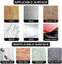 Paper Towel Holder - Self-Adhesive or Drilling, Gold, Upgraded Aluminum Kitchen Roll Dispenser Under Cabinet, Lighter