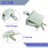 WR23X29161 Fresh Food Door Light Switch Replacement for GE Refrigerator WR23X29162 4590096 PS12295821