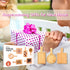 Charcuterie Boards, Cutting Board Set, 6 PCS Mini Bamboo Trays for Serving Food, Fruit Trays for Party Gifts