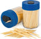 Urbanstrive Sturdy Toothpick Holder with 800 Natural Wood Toothpicks - Unique Home Design Decoration, 2 Pack