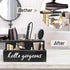 Unistyle Hair Blow Dryer/Curling Iron Holder, Countertop Organizer for Hair Tools & Styling Supplies, Makeup,