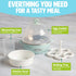 5-Egg Tasty Mini Rapid Egg Cooker, Capacity for Perfect Hard Boiled Eggs or Omelets, Auto Shut Off, Aqua