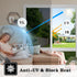 ConCus-T One Way Window Privacy Film Daytime Reflective Mirror Window Tint Non-adhesive Static Cling UV Blocking Window Sticker for Home Office, Black 17.71Inch X 6.5Feet