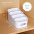 Packet 4-Tier YouCopia ShelfBin Organizer, Stairstep Raised Divided Bin, BPA-Free Storage Caddy for Kitchen Pantry
