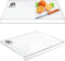 Acrylic Cutting Board with Counter Lip, Clear Small, Large, and XL Boards for Kitchen Countertop, Essential Gadgets