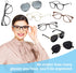 6pcs Eyeglasses Holder, 180 Folding Design, Sunglasses Organizer for Wall, Desk, Car, Home Workshop