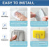 2Pcs SUS304 Sponge Holder for Kitchen SinkStrong Adhesive Small Sponge HolderSink Holder for Brush and SpongePremium