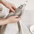 4-Pack Set Pure Linen Flax Washcloths Natural Dish Towels Linen Tea Towel Cloth Napkins Small Hand Towels for Kitchen