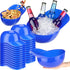 Tanlade 72 oz Large Plastic Baseball Helmet Bowl Baseball Hats Bowls Snack