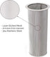 Cold Brew Coffee Filter for 1 Gallon Mason Jars, Stainless Steel Fine Mesh for Large Batch Brewing