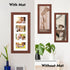 8x20 4 4X6 Picture Frame Display opening Picture Frame Collage,Multi Photo Frame with Mat,Plexiglass,Wall or Tabletop