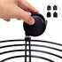 3 Packs 11.8 Inches Set KINJOEK Metal Plant Caddy Flower Pots Plant Stand with Lockable Wheels, Rolling Planter Mover