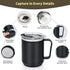 VOBAGA Mug Warmer & Mug Set, Electric Coffee Cup Warmer with Timer Settings and 15oz Cup