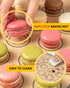 Macaron Silicone Baking Mats, Katbite Silicone Macaroons Baking Mat Set of 2, Reusable & Nonstick Bakeware