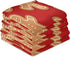 ALAZA Christmas Gingerbread Cookies Decorative Kitchen Dish Towels Set of 4, Soft Absorbent Hand Towels, 18 x 28 Inch