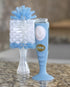 2 1 Nuby Easy Clean Dispensing Soft and Durable Bristle Bottle Brush with Textured Handles and Suction Base, in System