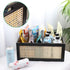 Black Wooden Rattan Storage Basket for Organizing, 14.96"x11.02"x6.30"