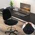 BUYUE Task Office Chair Seat Cover, Super Soft Velvet Student Dorm Computer Chair Stretch Washable Dustproof Slipcover Protectors (Seat Cover Only, Black) by BUYUE