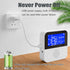 WiFi Thermometer Hygrometer with Waterproof Probe, Smart Temperature Humidity Sensor with LCD Screen & Calibration, App