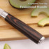 KEEMAKE 3.5 inch Paring Knife, German High Carbon Stainless Steel Fruit Knife with Pakkawood Handle and Gift Box
