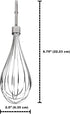 Univen Hand Mixer Stainless Steel Pro Whisk - Compatible with KitchenAid