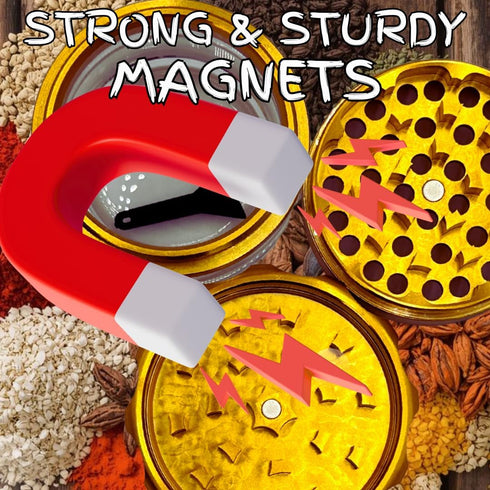 2.5 inch 2.5 Inches 3 Inches) Spice Grinder. herb grinder with jar attached. Jar offers a larger storage capacity.