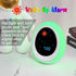 BUTTING Kids Alarm Clock, Toddler Sleep Training Clock with Sun & Moon, Sound Machine, Night Light, Ok to Wake Alarm