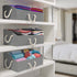 Sorbus Storage Bins, 3-Pack Fabric Storage Baskets, Foldable Closet Organizer Trapezoid Box (Grey)