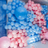 134Pcs 5 10 12 18 Inch Light Blue Balloons Different Sizes Light Blue Balloon Garland Arch Kit, Blue Latex Balloons
