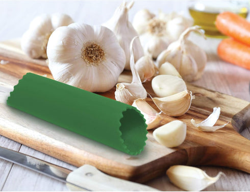 43836 1906 5 1.5-inches Fantes Silicone Garlic Peeler Tube, Green, The Italian Market Original Since x