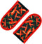 Evoio Cast Iron Skillet Handle Covers, Heat Resistant Pot Handle Holders, 2-Pack (Red Pepper)