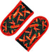 Evoio Cast Iron Skillet Handle Covers, Heat Resistant Pot Handle Holders, 2-Pack (Red Pepper)