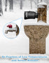 4 Pack XXL Winter Faucet Covers - Insulated Hose Bib Socks in Black