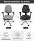 Office Chair Cover Education Protective Stretchable Universal Computer Chair Covers, Math Formula Doodle Slipcover