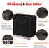 Isamant Cover,36 Inch 36 21 33 Inch Prep Grill Table Waterproof Outdoor Wicker Storage Cabinet Cover,Patio Bar Cart
