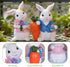 2 Easter Decorations PCS Spring Decor Easter Bunny Easter Decor Home Rabbit Mantle Easter Basket Stuffers Essentials