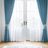 4 Pcs Hand Woven Curtain Tiebacks, No Drilling Boho Rope Holdbacks for Light Color Curtains, Grey