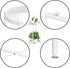 OVICAR Plant Stand Indoor Outdoor - Metal Flower Pot Holder Table Tall Potted Rack Organizer Rustproof Plant Display