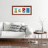 8x20 4 4X6 Picture Frame Display opening Picture Frame Collage,Multi Photo Frame with Mat,Plexiglass,Wall or Tabletop