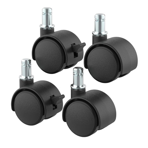 Trash Can Mobile Attachable Wheels, Replacement for 8 to 23 Gallon iTouchless Trash Cans, 4 Pcs