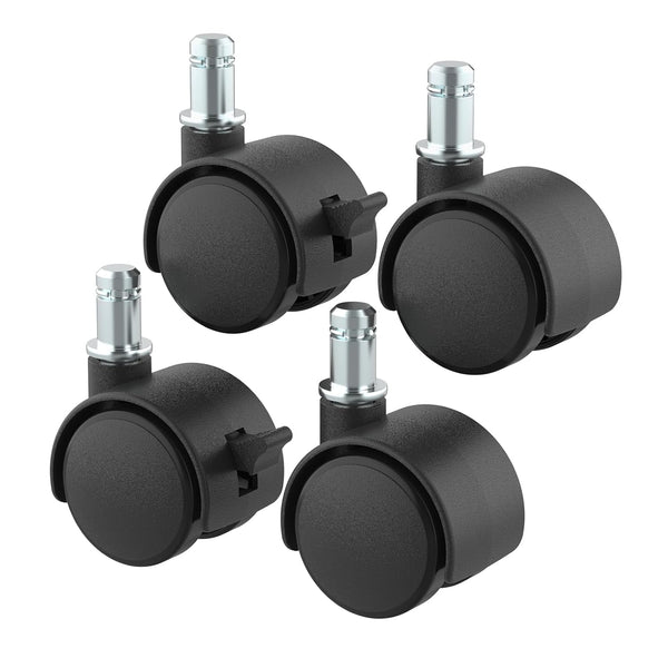 Trash Can Mobile Attachable Wheels, Replacement for 8 to 23 Gallon iTouchless Trash Cans, 4 Pcs