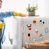 12PCS Summer Mouse Cruise Door Magnets, Cute Ice Cream Stickers for Fridge, Car Door, Whiteboards