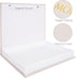 Set 2, Decorative Book Storage Box of Stylish Decorative Books, Linen Faux Book Storage Box for Bookshelf, Coffee