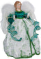 Kurt Adler UL 10-Light Angel Treetop Figurine, 12-Inch, Irish Tree Topper