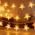 Star String Lights for Bedroom - 17 Ft 50 LED Fairy Christmas