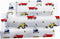 Softan Bed Linen Set for Kids, Twin Size, 3Pcs, Microfiber, Trucks Design,